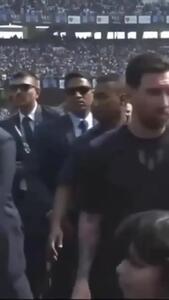  استقبال هندی از مسی! + فیلم