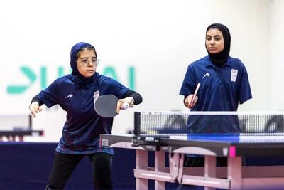 ۲ مدال برنز برای تیم‌های دوبل دختران و پسران ایران