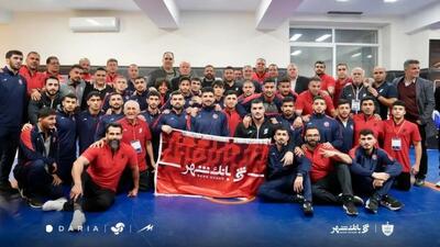 قهرمانی بانک شهر در لیگ برتر کشتی آزاد