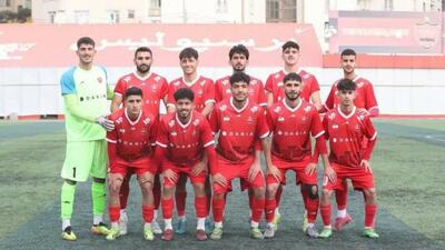 پیروزی جوانان پرسپولیس مقابل پیکان