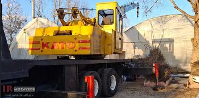 حراج 24  دستگاه ماشین الات کاکرده و مازاد (شرکت گلف ) شامل :  جرثقیل ،لیفتراک ،کشنده ، کفی تریلر