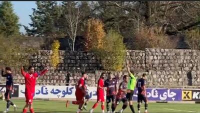 لیگ دسته یک فوتبال کشور؛ شهرداری نوشهر با نتیجه یک بر صفر مغلوب سایپا شد