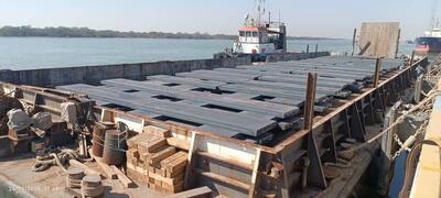  آغاز صادرات اسلب و شمش فولادی به عمان و کویت از خرمشهر