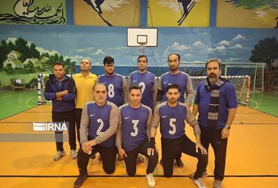 تیم هیات نابینایان جهرم در دور رفت لیگ برتر گلبال سوم شد