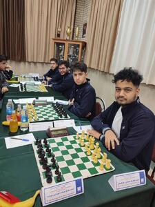  قدرت نمایی تیم شطرنج سیستان و بلوچستان در مسابقات لیگ دسته یک کشور