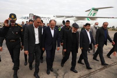 وزیر جهادکشاورزی وارد خوزستان شد