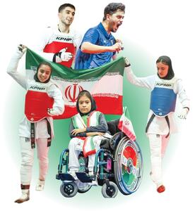  جوانان ایران، صیادان  مدال‌های پاراآسیایی