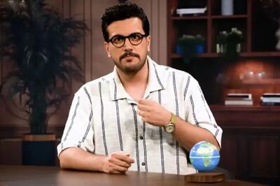 رپ خوانی جالب امیرحسین قیاسی در حضور سینا حجازی در برنامه پامپ ویدئو