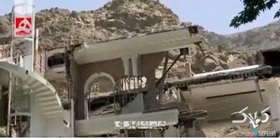 اولین تصاویر از لحظه تخریب ویلای ۳۰۰۰ متری در بستر رودخانه کرج | ویدئو - مجله اینترنتی کولاک