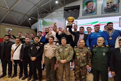 قهرمانی تیم جودوی فراجا در مسابقات نیروهای مسلح