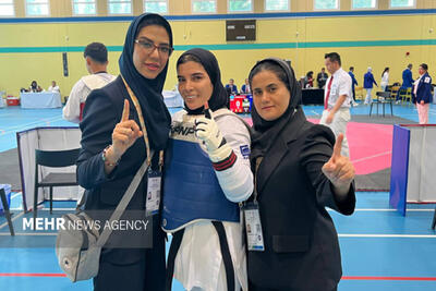 چمسورکی راهی فینال پاراتکواندوی دختران شد 
