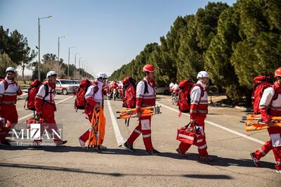 آماده‌باش نیرو‌های عملیاتی هلال‌احمر در پی بارش‌های گسترده در غرب، جنوب و نوار شمالی کشور