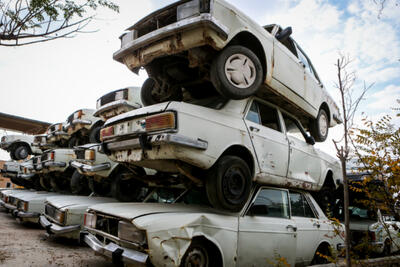 بازیافت 340 هزار تن مواد با اسقاط خودرو