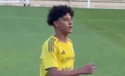 حرکات تکنیکی کریستیانو رونالدو جونیور در تیم جوانان النصر - پارس فوتبال