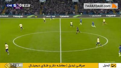 گل مالو گوستو به اورتون روی حرکت زیبای پدرو نتو (چلسی 2-0 اورتون) - پارس فوتبال