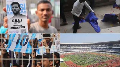 افتضاح مدیریتی در حضور لیونل مسی؛ 12 هزار روپیه دادیم، هیچی ندیدیم! / عکس - پارس فوتبال