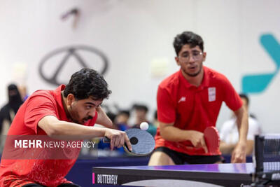 صعود تیم دوبل پاراتنیس روی میز ایران به فینال - پارس فوتبال