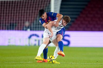 بریس رافینیا پیروزی را برای بارسلونا به ارمغان آورد - پارس فوتبال