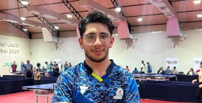 آرشام رمضانی در پاراتنیس روی میز به مدال برنز دست یافت - پارس فوتبال