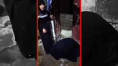  فیلم اجبار زن به بوسیدن پای مادرشوهر در سوریه