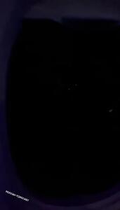 قاب متفاوت از پنجره هواپیما / ثبت لحظه‌ای نادر از دل پرواز