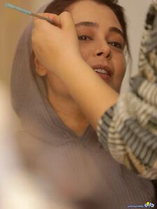  عکس‌هایی از اتاق گریم سانیا سالاری