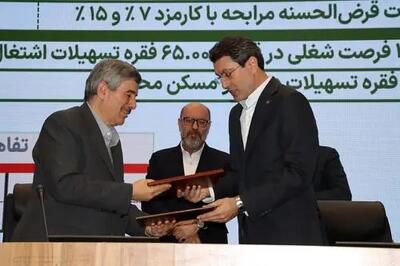  تفاهم‌نامه همکاری بانک سینا و بنیاد علوی برای پرداخت بیش از ۱۶ هزار میلیارد تومان تسهیلات اشتغال‌زایی