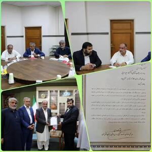  نشست مشترک دکتر محمدسعید اربابی رئیس هیات مدیره و مدیرعامل سازمان با دکتر میثم لکزایی مدیرکل نوسازی مدارس استان