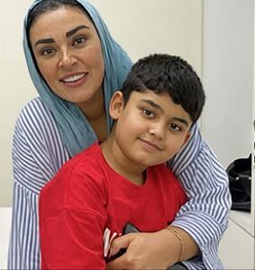 پست متفاوت زیبا بروفه برای پسرش - سلام نو