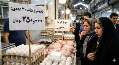 تخم‌مرغ ۲۵۰ هزار تومانی شد؟/ جدیدترین قیمت مرغ، گوشت و برنج