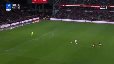 گل سوم پاری سن ژرمن به متز+ ویدئو