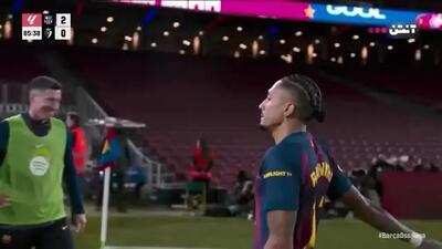 گل دوم بارسلونا به اوساسونا+ ویدئو