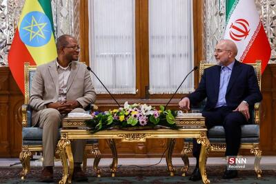  دیدار رئیس مجلس نمایندگان اتیوپی با قالیباف