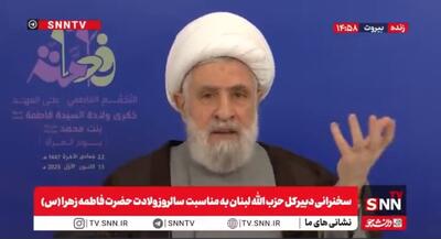  درخواست شیخ نعیم قاسم از دولت لبنان برای بازنگری در محاسبات دفاعی