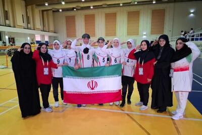 تیم دختران گلبال ایران قهرمان شد