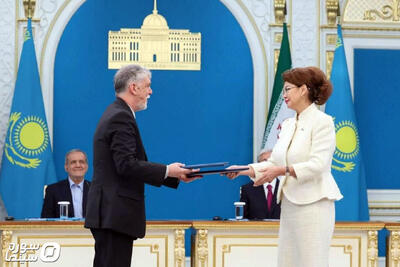 امضای تفاهم‌نامه سینمایی بین ایران و قزاقستان - سوره سینما