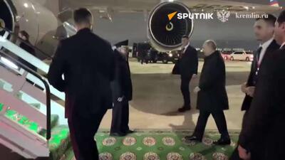  سفر ولادیمیر پوتین به ترکمنستان به پایان رسید