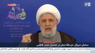 نعیم‌ قاسم: مذاکرات تحت سایه تجاوزات، یک فریب است!