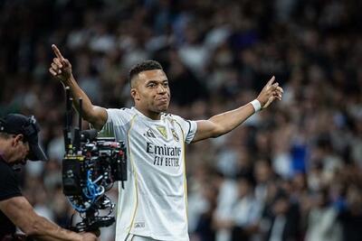 کیلیان امباپه در تمرین رئال مادرید دیده شد / عکس