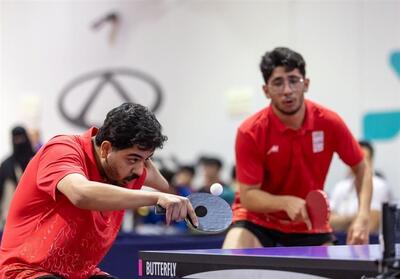 بازی‌های پاراآسیایی جوانان| 3 برنز و یک فینالیست در پاراتنیس روی میز دوبل - تسنیم