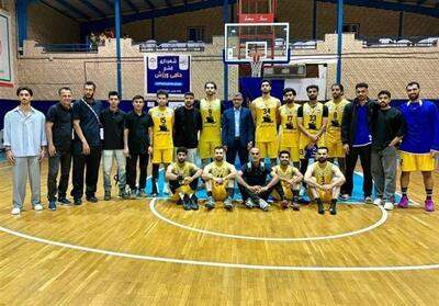 پیروزی تیم بسکتبال کاوان قشم برابر اروند سیرجان - تسنیم