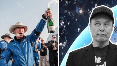  رقابت اسپیس‌ایکس و بلو اوریجین برای ساخت دیتاسنترهای فضایی