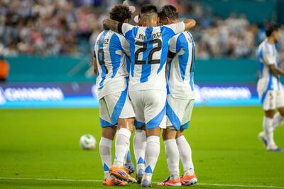 بازی دوستانه عجیب آرژانتین قبل از فینالیسیما