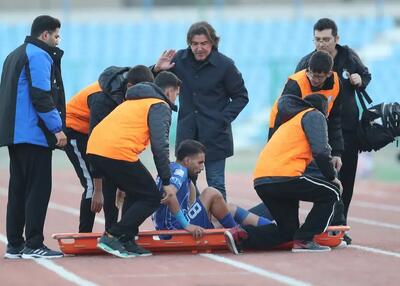 تلاش بی‌نتیجه برای رساندن یک استقلالی به خیبر