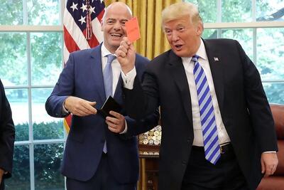 صادر نشدن ویزای ایرانی‌ها با کارت قرمز اهدایی اینفانتینو به ترامپ