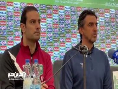 رحمتی سرمربی خیبر: بازی به بازی پیش میرویم و کاری به بازی های قبلی نداریم