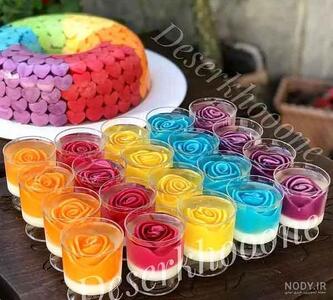  ژله ویترینی مجلسی تک نفره