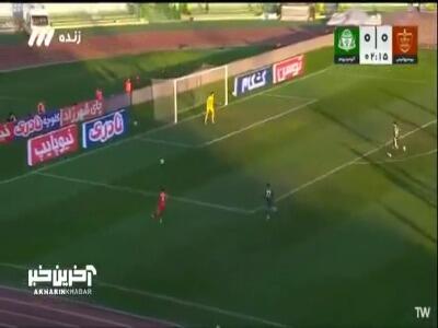 گل اول پرسپولیس به آلومینیوم توسط بیفوما