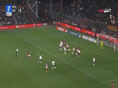 گل سوم پاری سن ژرمن به متز توسط دزیره دوئه