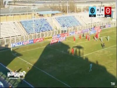 گل اول پیکان توسط شاهین توکلی در دقیقه 6